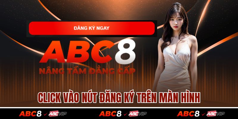 Click vào nút đăng ký trên màn hình
